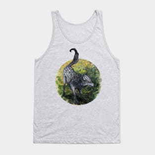 The Black Wolf of the Forest Glen Tank Top